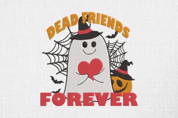 Dead Friends Forever Halloween Embroidery Review