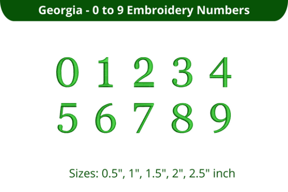 Georgia Font 0-9: A Designer’s Review