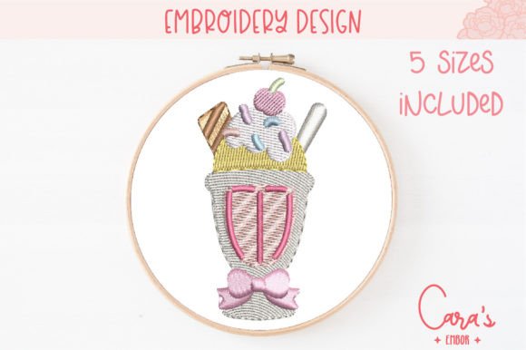 Ice Cream Cup: A Sweet Review for Embroidery Gifts