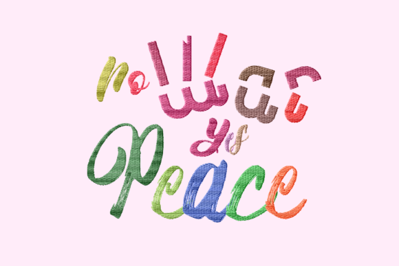 No War Yes Peace: A Designer’s Review for Boutique Apparel