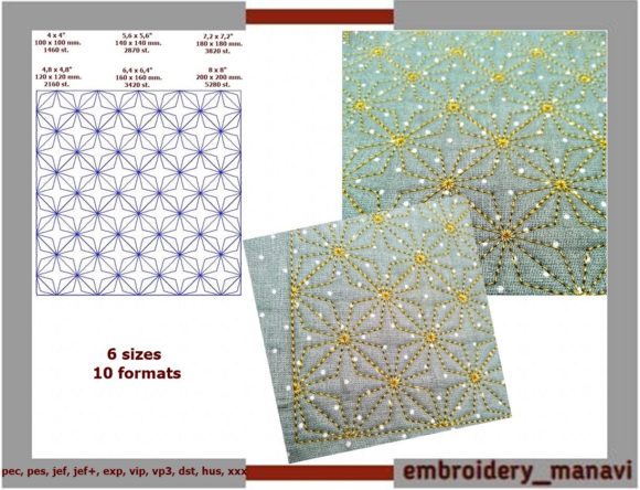 Review: Quilt Block with Diamond Pattern for Merch