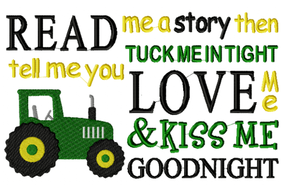 Review: Read Me a Story Tractor Reading Pillow Design