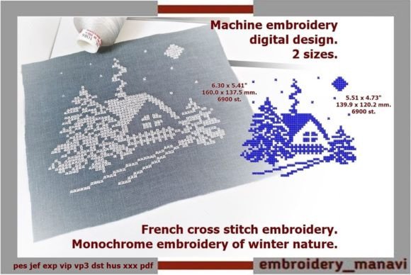Reviewing Winter Nature French Cross Stitch